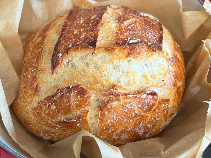 Easy Dutch Oven Bread Recipe • The View from Great Island